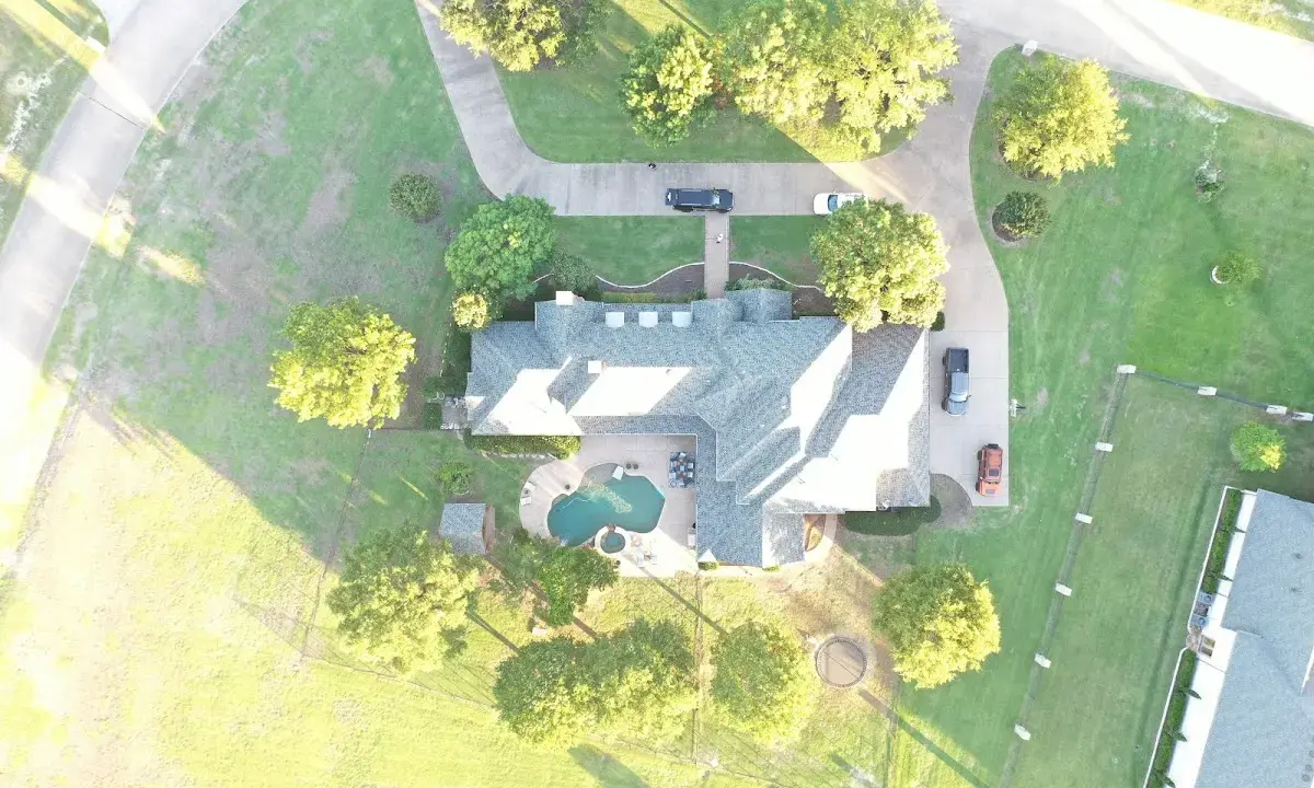 New shingle roof installation on a home in Everman